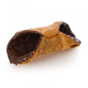 Cannoli mignon glassati al cioccolato sfusi