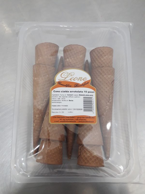 Cornetto arrotolato