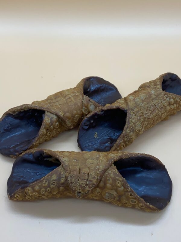 Cannolo medio glassato al cioccolato - immagine 3