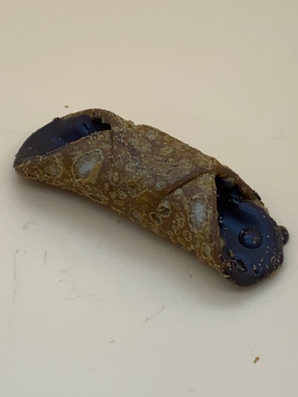 Cannolo mignon glassato al cioccolato - immagine 2