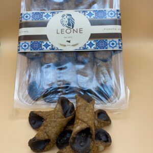 Cannolo mignon glassato al cioccolato
