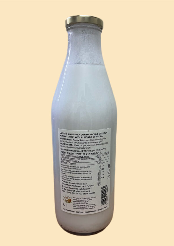 Latte di Mandorla d'Avola - Image 2