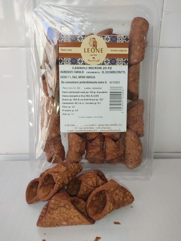 Cannolo micron 20 pezzi